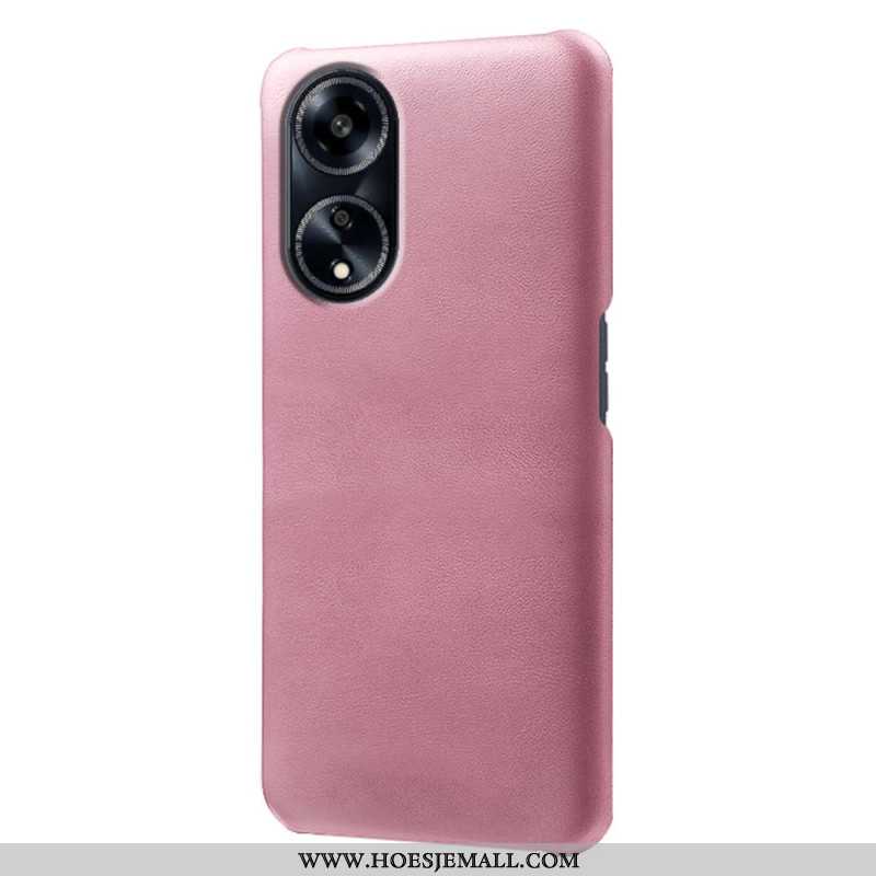 Hoesje Oppo A98 5g Ledereffect