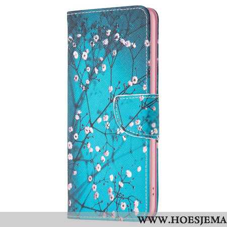 Folio-hoesje Oppo A98 5g Telefoonhoesje Pruimenbloesems