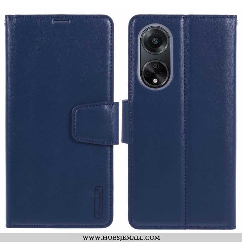 Flip Case Leren Oppo A98 5g Molenserie Hanman