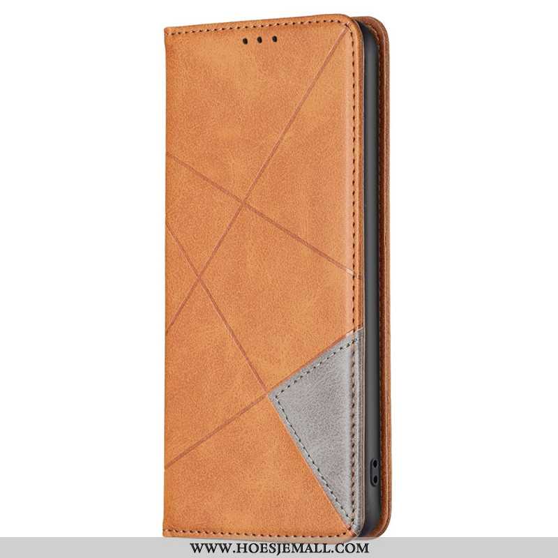 Folio-hoesje Oppo A98 5g Telefoonhoesje Geometrisch Patroon