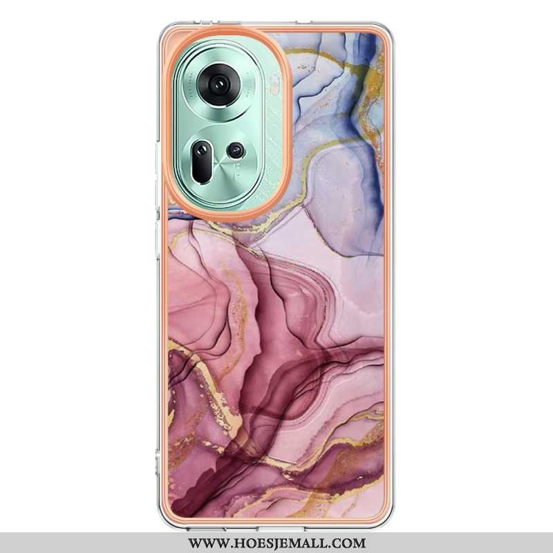 Hoesje Oppo Reno 11 5g Marmeren Stijl