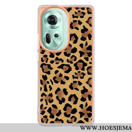 Cover Hoesje Oppo Reno 11 5g Telefoonhoesje Luipaardprint