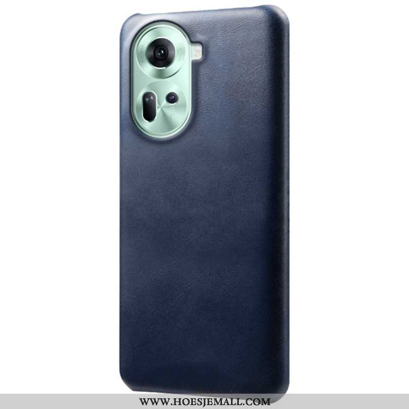 Hoesje Oppo Reno 11 5g Ledereffect