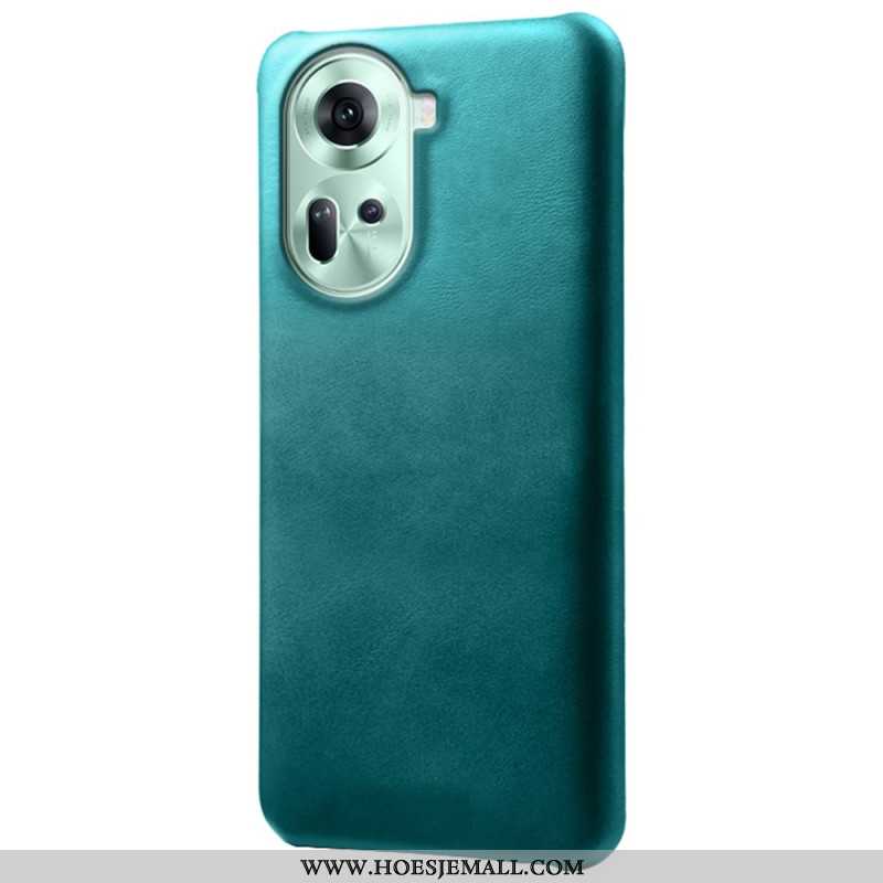 Hoesje Oppo Reno 11 5g Ledereffect