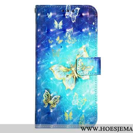 Folio-hoesje Oppo Reno 11 5g Gouden Vlinders