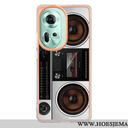 Hoesje Oppo Reno 11 5g Radio Bescherming Hoesje