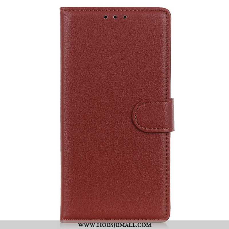 Flip Case Leren Oppo Reno 11 Pro 5g Traditioneel Kunstleer