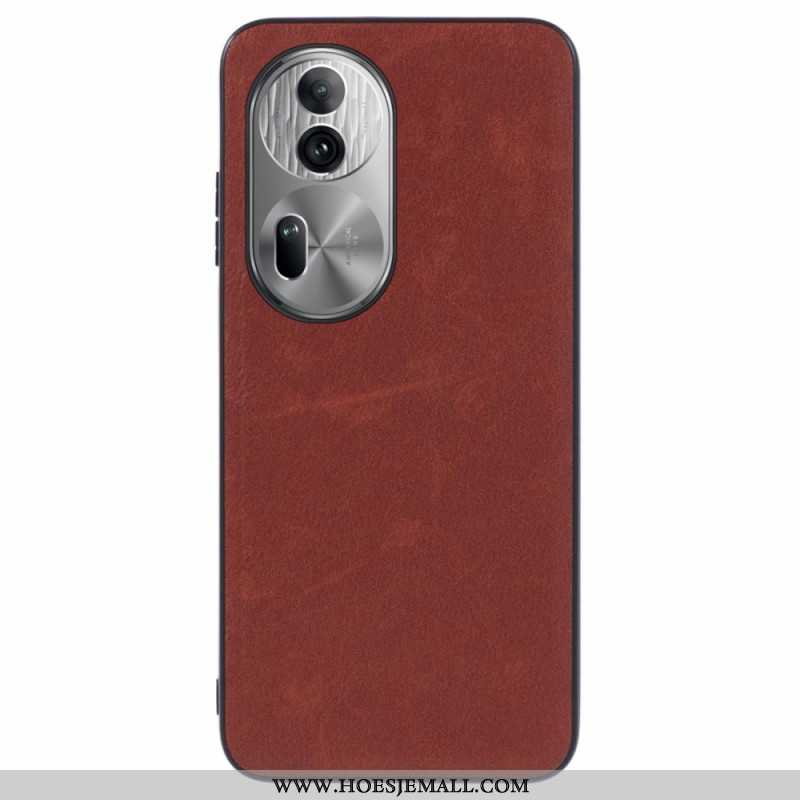 Case Hoesje Oppo Reno 11 Pro 5g Telefoonhoesje Retro Leereffect