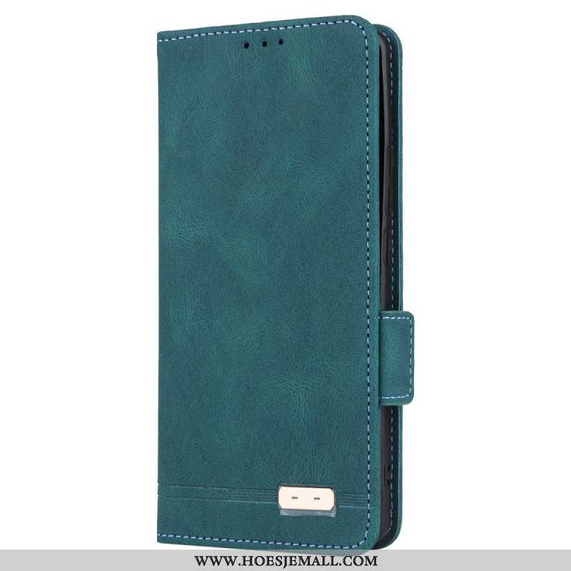 Leren Hoesje Oppo Reno 11 Pro 5g Vintagestijl Bescherming Hoesje