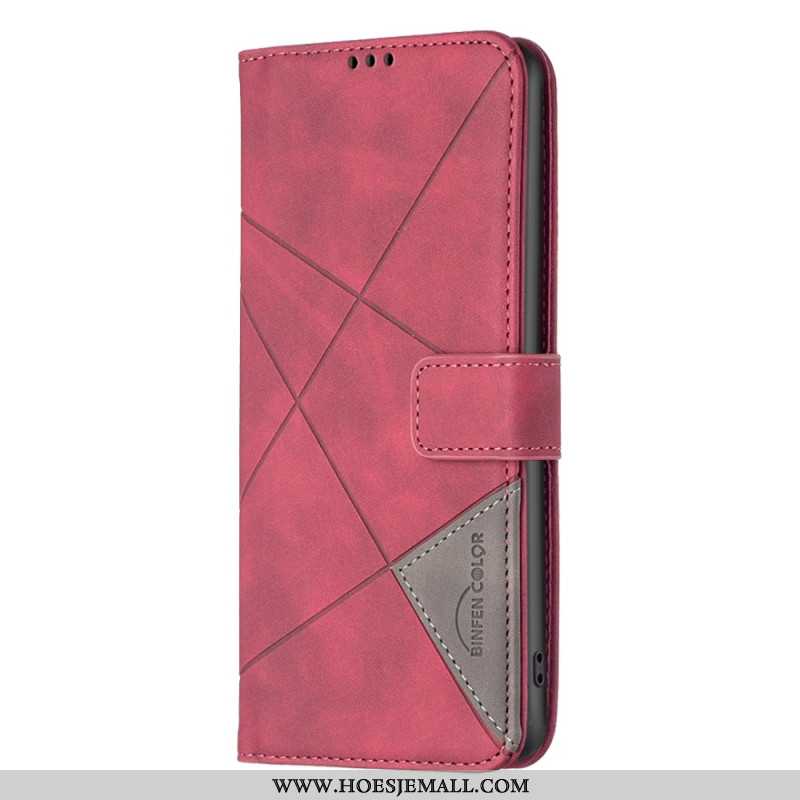 Bescherming Hoesje Oppo Reno 11f 5g Binfen Kleur Geometrische Opdruk