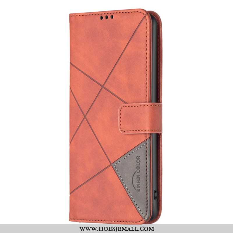 Bescherming Hoesje Oppo Reno 11f 5g Binfen Kleur Geometrische Opdruk