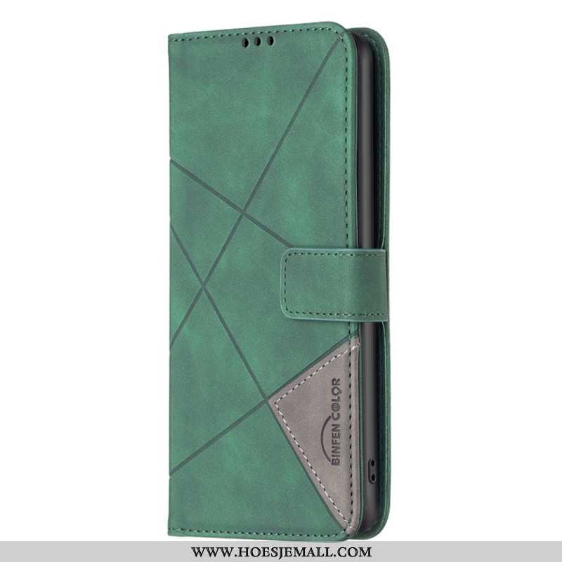 Bescherming Hoesje Oppo Reno 11f 5g Binfen Kleur Geometrische Opdruk