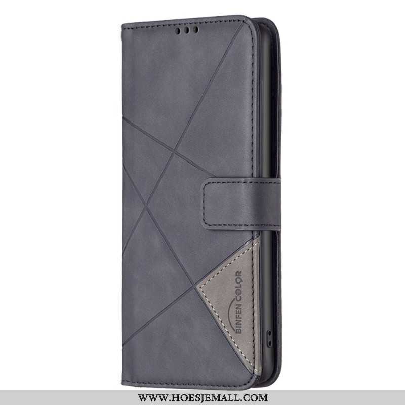 Bescherming Hoesje Oppo Reno 11f 5g Binfen Kleur Geometrische Opdruk