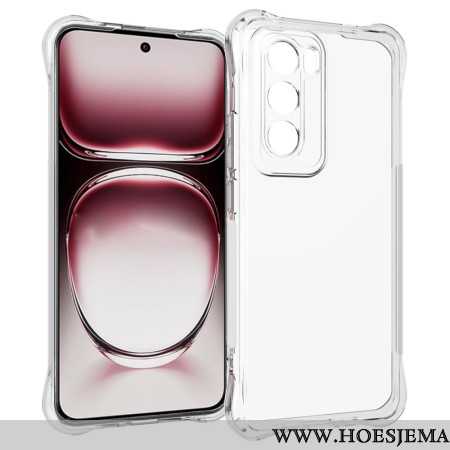 Hoesje Oppo Reno 12 5g Transparante Versterkte Hoeken Bescherming Hoesje