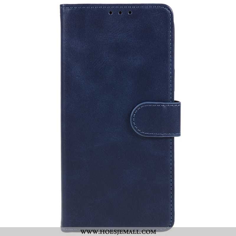 Leren Hoesje Voor Oppo Reno 12 5g Kunstleer Met Riem