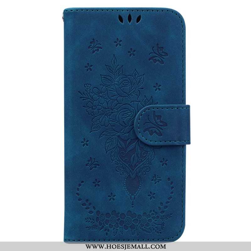 Folio-hoesje Oppo Reno 12 5g Floralie Met Riempje