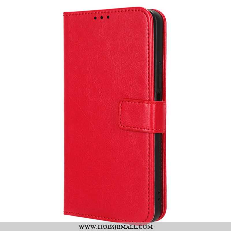 Leren Hoesje Oppo Reno 12 5g Flitsend Kunstleer