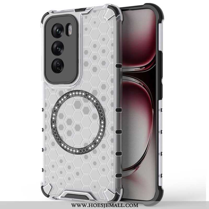 Hoesje Oppo Reno 12 5g Magnetische Honingraat