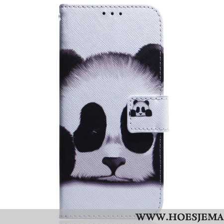 Leren Hoesje Voor Oppo Reno 12 5g Panda