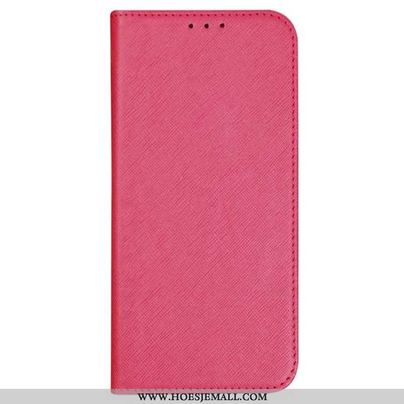 Folio-hoesje Oppo Reno 12 5g Kruistextuur