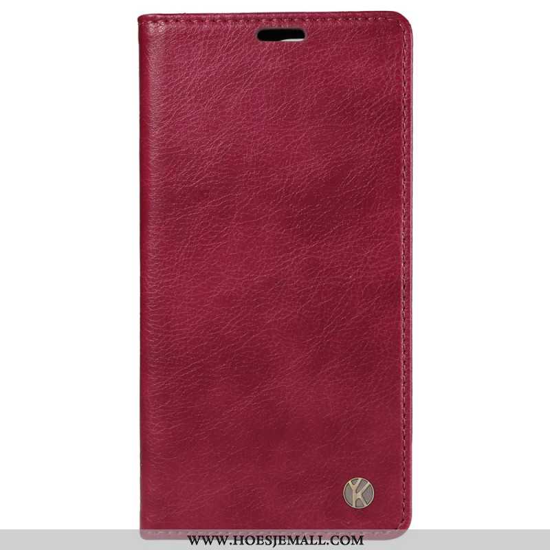 Folio-hoesje Oppo Reno 12 Pro 5g Vintage Yikatu Bescherming Hoesje