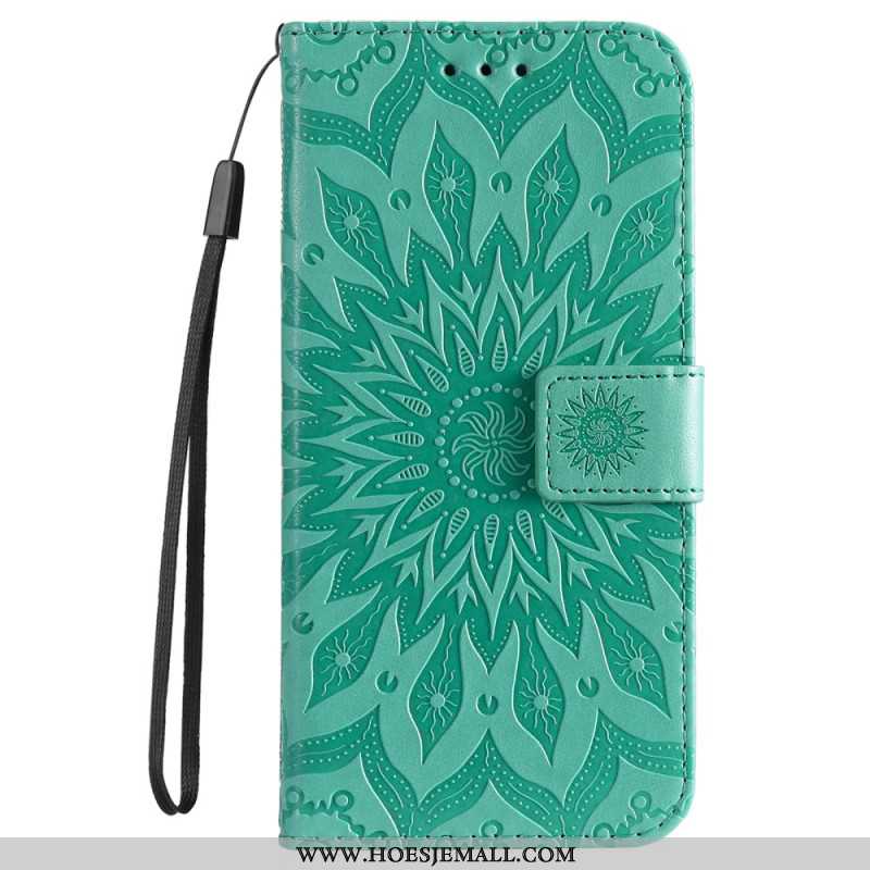 Bescherming Hoesje Oppo Reno 12 Pro 5g Mandala Met Riempje