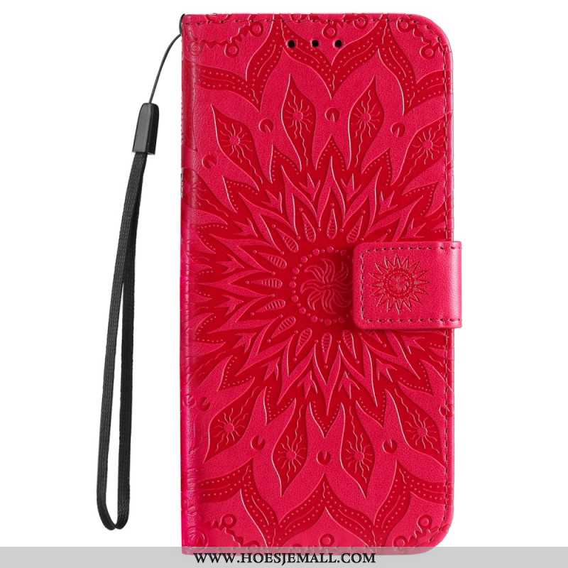 Bescherming Hoesje Oppo Reno 12 Pro 5g Mandala Met Riempje