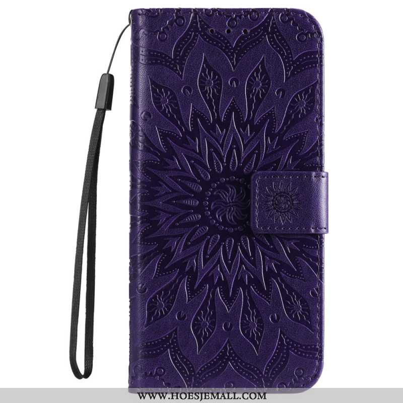 Bescherming Hoesje Oppo Reno 12 Pro 5g Mandala Met Riempje