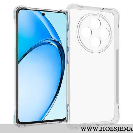 Hoesje Oppo Reno 12f 5g Transparante Versterkte Hoeken Bescherming Hoesje