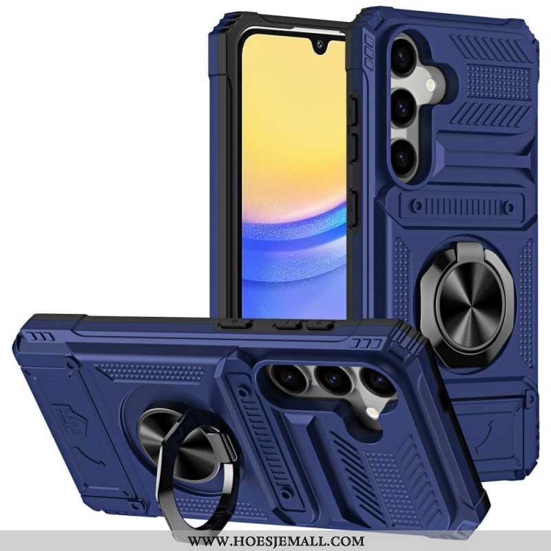 Case Hoesje Samsung Galaxy A15 5g Telefoonhoesje Compatibel Met Magnetische Ondersteuning