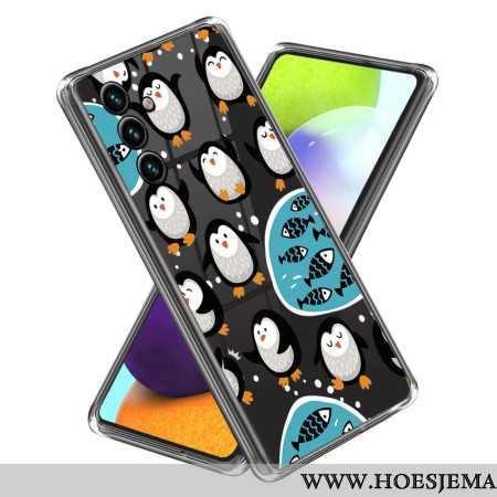 Hoesje Samsung Galaxy A15 5g Pinguïns