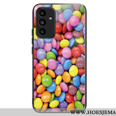 Hoesje Voor Samsung Galaxy A15 5g Snoep Van Gehard Glas