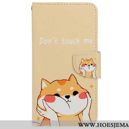 Flip Case Leren Samsung Galaxy A15 5g Akita-patroon Met Riem