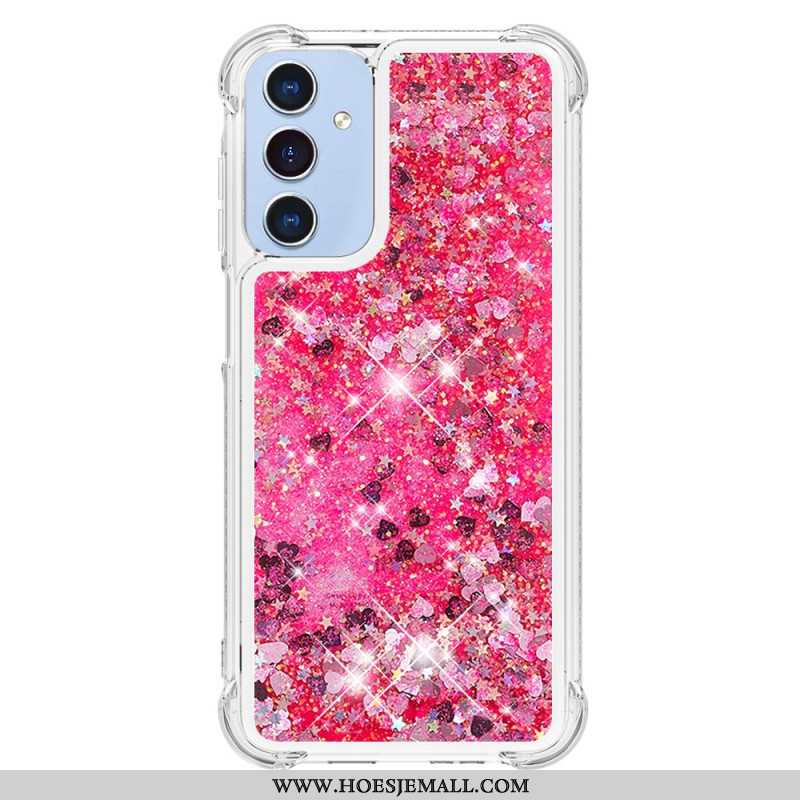 Hoesje Samsung Galaxy A15 5g Glitterontwerp