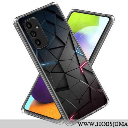 Case Hoesje Samsung Galaxy A15 5g Telefoonhoesje Zwarte Driehoeken