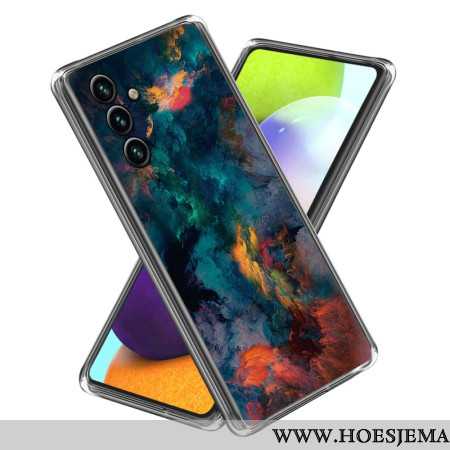 Hoesje Voor Samsung Galaxy A15 5g Kleurrijke Wolken