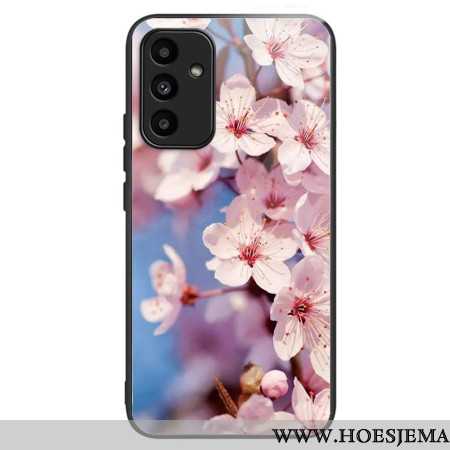 Hoesje Samsung Galaxy A15 5g Perzikbloesems Van Gehard Glas