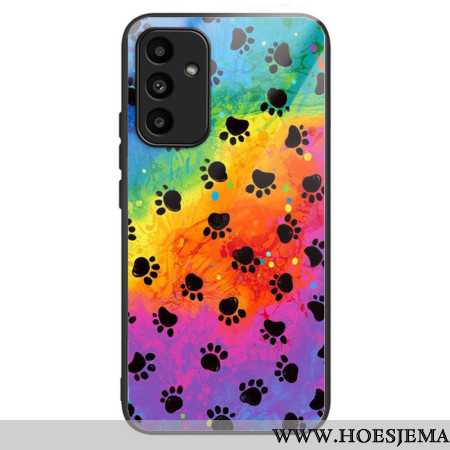 Hoesje Samsung Galaxy A15 5g Vingerafdrukken Van Gehard Glas