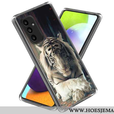 Hoesje Voor Samsung Galaxy A15 5g Witte Tijger