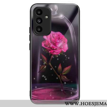 Hoesje Voor Samsung Galaxy A15 5g Roze Gehard Glas