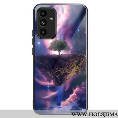 Hoesje Samsung Galaxy A15 5g Aurora Nachtgehard Glas Bescherming Hoesje