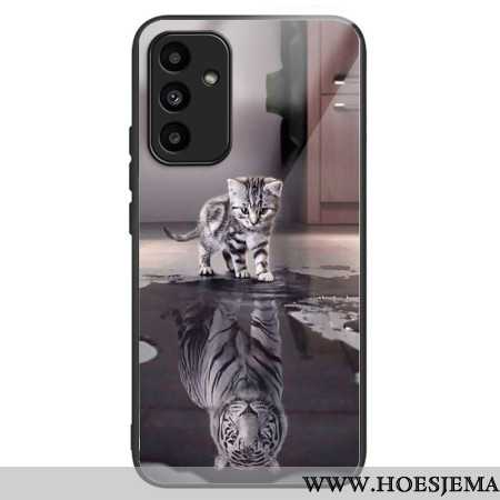 Hoesje Samsung Galaxy A15 5g Kitten Dream Gehard Glas Bescherming Hoesje