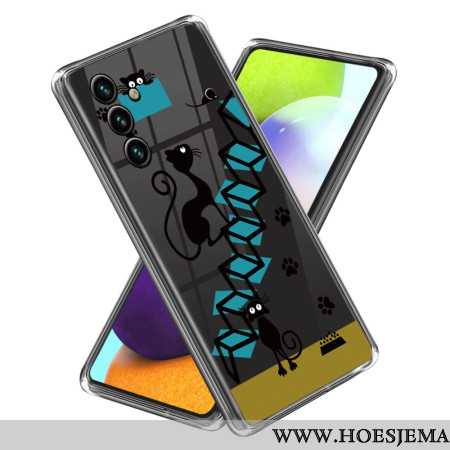 Hoesje Samsung Galaxy A15 5g Kat En Muis Bescherming Hoesje