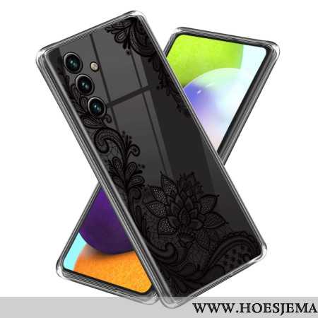 Hoesje Samsung Galaxy A15 5g Kanten Bloem Bescherming Hoesje