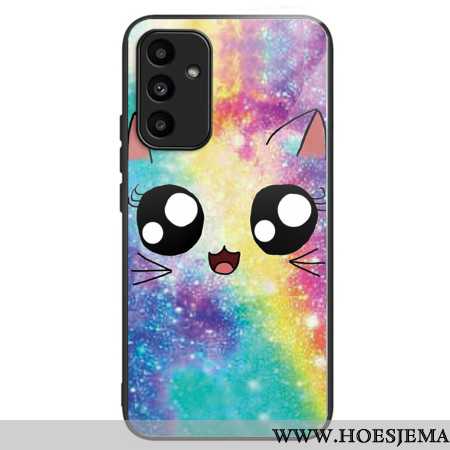 Hoesje Samsung Galaxy A15 5g Galaxy Cat Gehard Glas