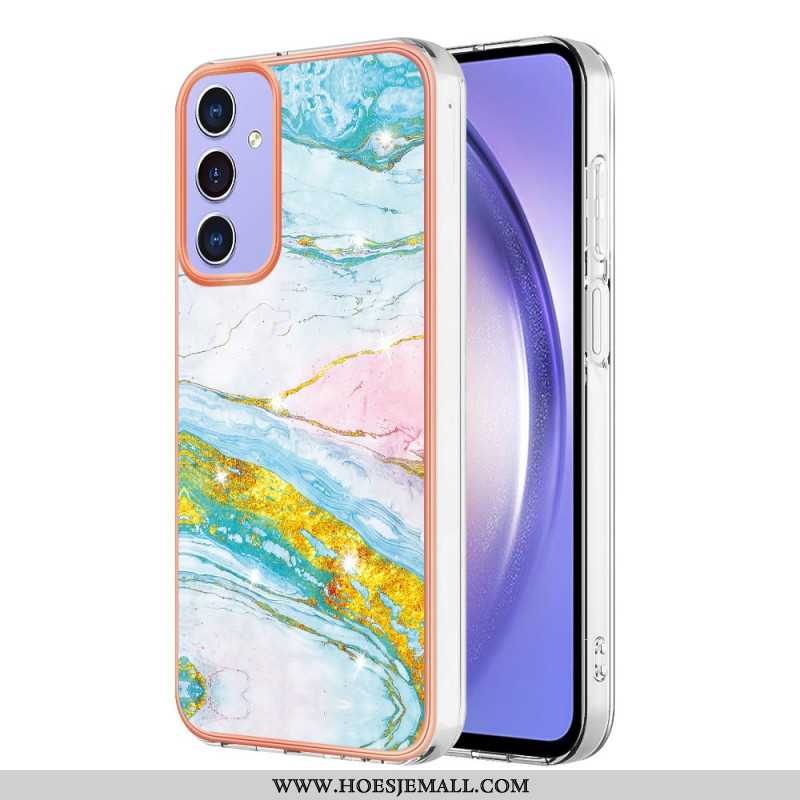 Cover Hoesje Samsung Galaxy A15 5g Telefoonhoesje Marmereffect