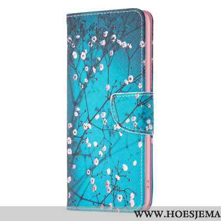 Folio-hoesje Samsung Galaxy A15 Telefoonhoesje Pruimenbloesem