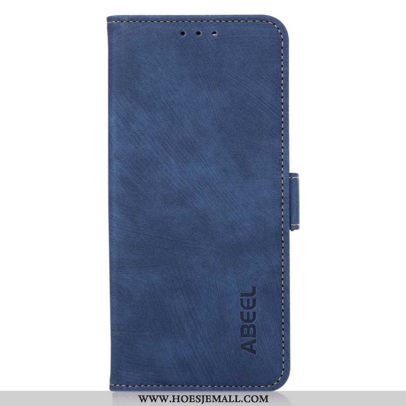 Folio-hoesje Samsung Galaxy A15 Abeel Retro-textuur