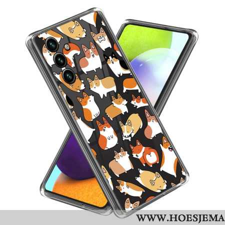 Hoesje Samsung Galaxy A15 Kleine Honden Bescherming Hoesje