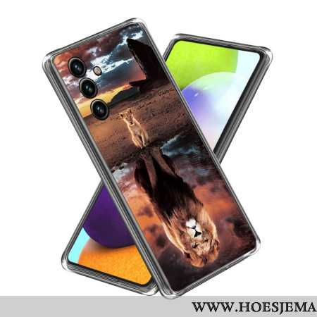 Hoesje Samsung Galaxy A15 Leeuw Bescherming Hoesje